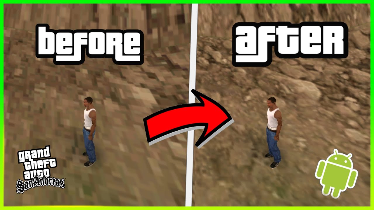 How to fix Pixelated Textures in GTA: San Andreas (Android)