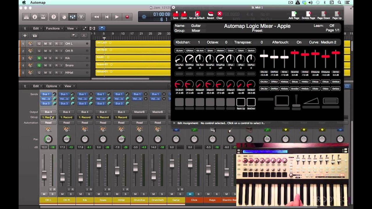 General Automap Concepts (Novation SL MkII Explained)