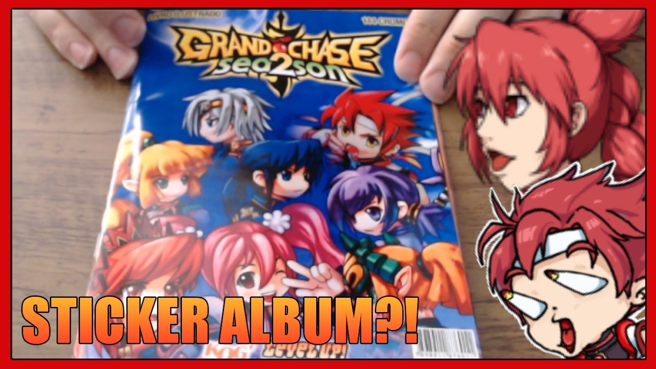 А вы знали, что у Grand Chase был альбом с наклейками?!