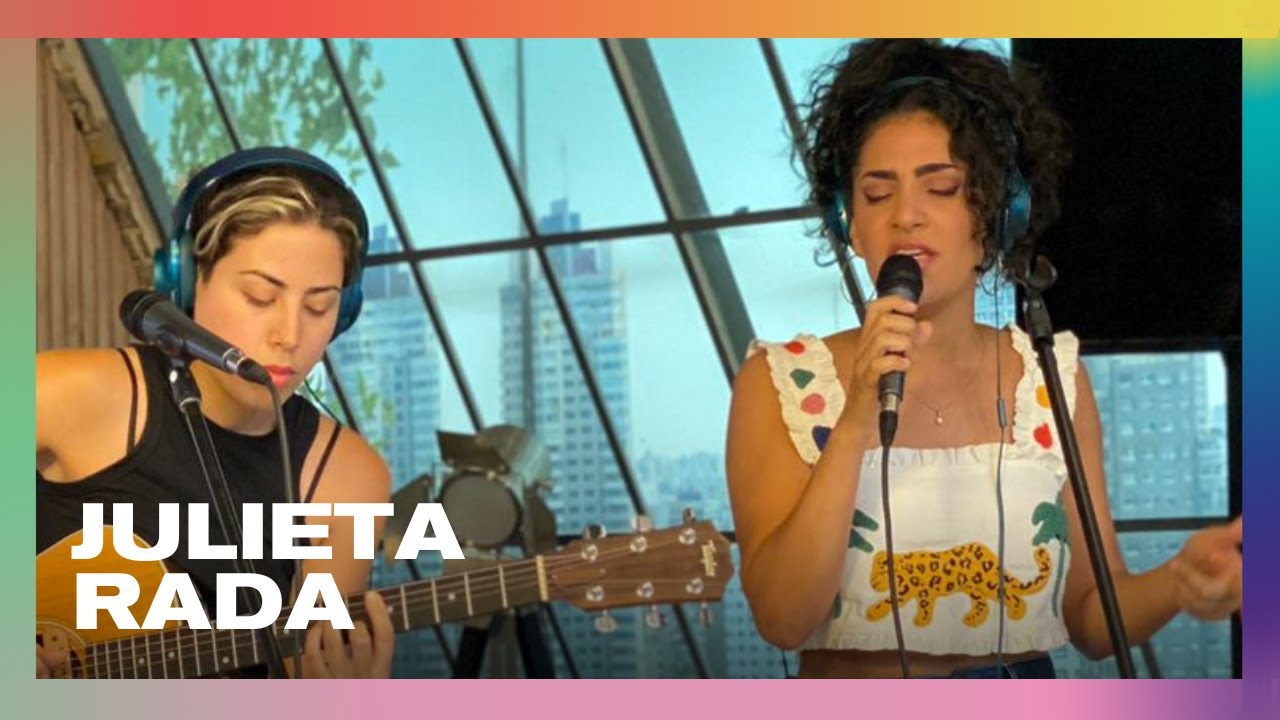 ¡Julieta Rada cantando y palpitando su show en #TodoPasa!