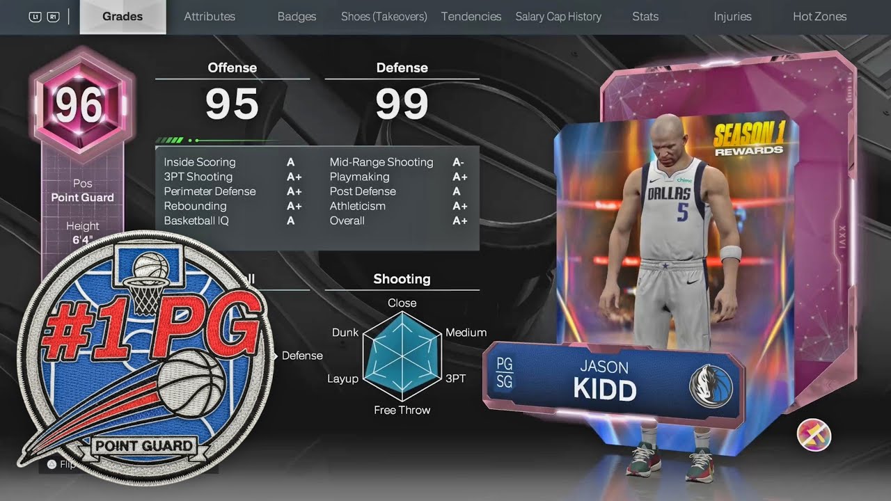 БУКВАЛЬНО ЛУЧШИЙ РАЗЫГИВАЮЩИЙ ЗА ВЕСЬ ПЕРВЫЙ СЕЗОН NBA 2k26 MYTEAM! Розовый бриллиант JKIDD!!
