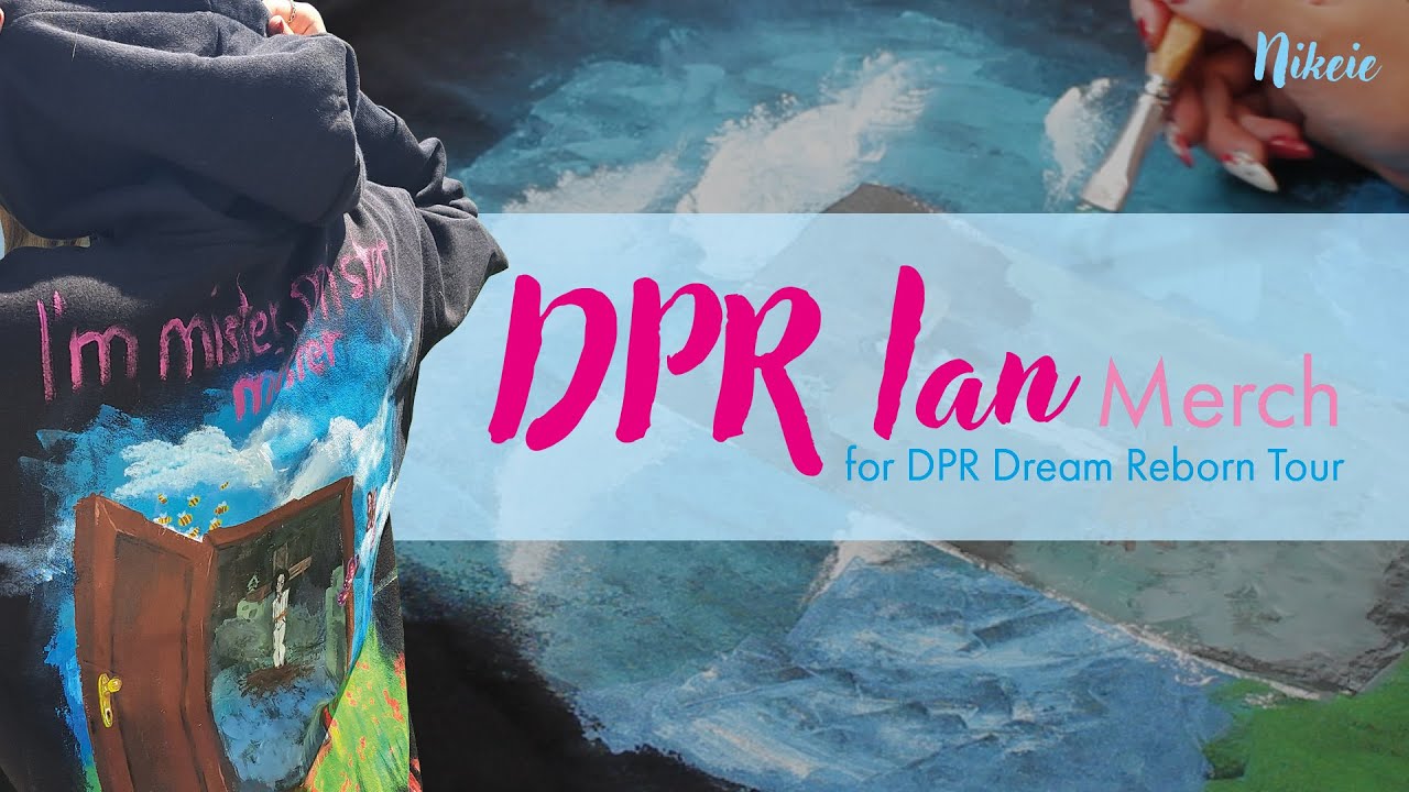 Making Custom DPR IAN Merch for the DPR DREAM REBORN Tour | Nikeie