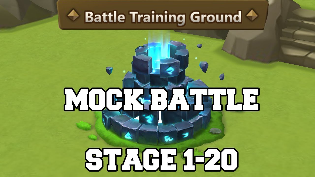 MOCK BATTLE STAGE 1-20 - Summoners War