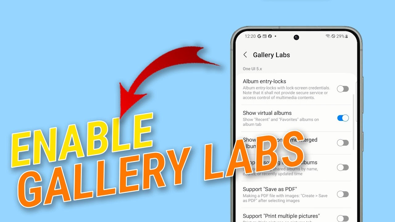 How To Enable Gallery Labs on Samsung Galaxy