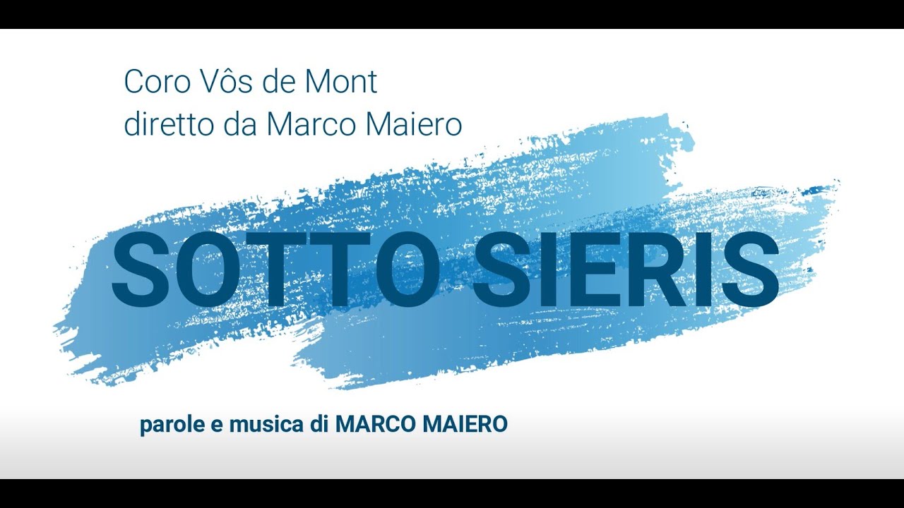 SOTTO SIERIS, Marco Maiero