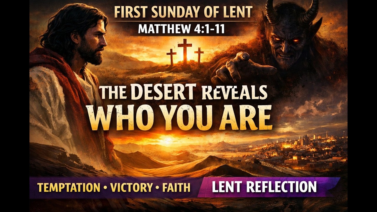 The Desert of Temptation and Victory | First Sunday of Lent | Matthew 4:1–11