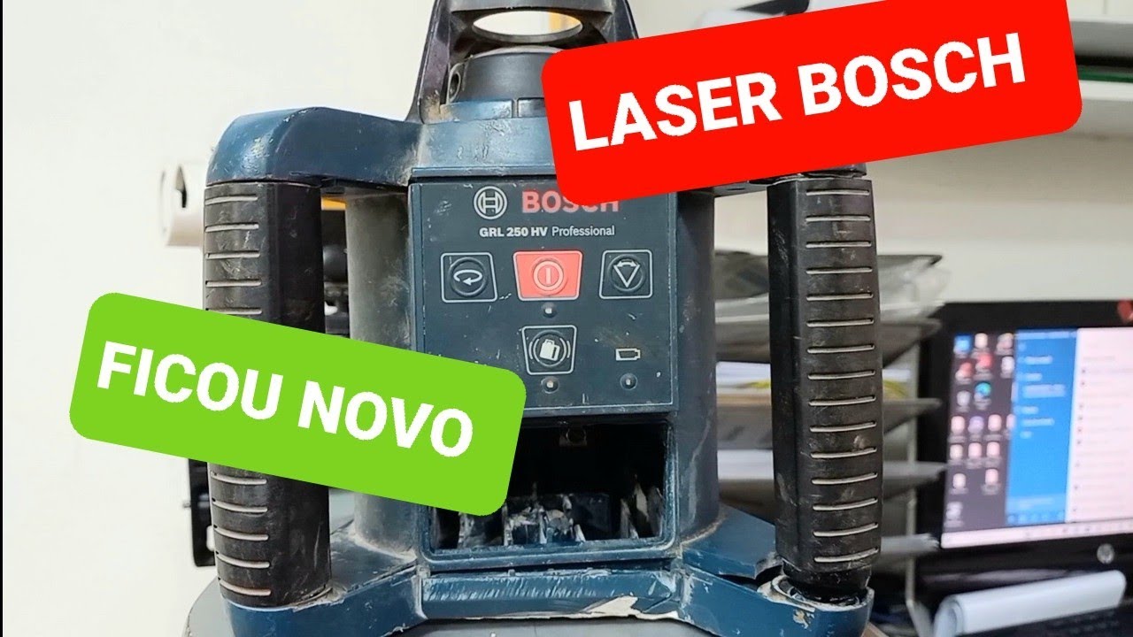 LASER ROTATÓRIO BOSCH  - GRL 250 HV - CONSERTO