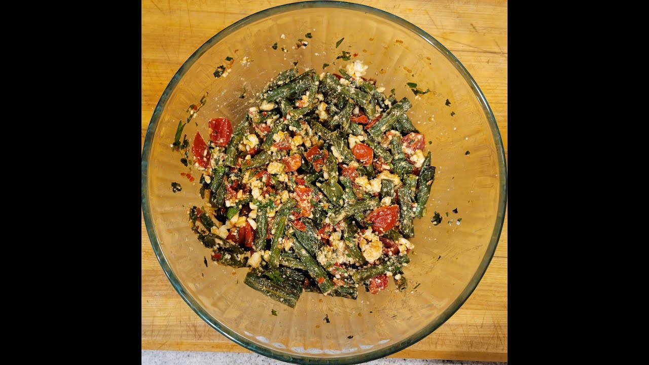 Episode 252 - Roasted Green Bean-Tomato-Feta Salad