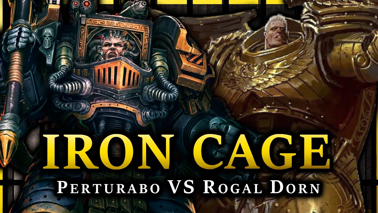 The Iron Cage: When Perturabo Fought Dorn | Warhammer 40k Lore