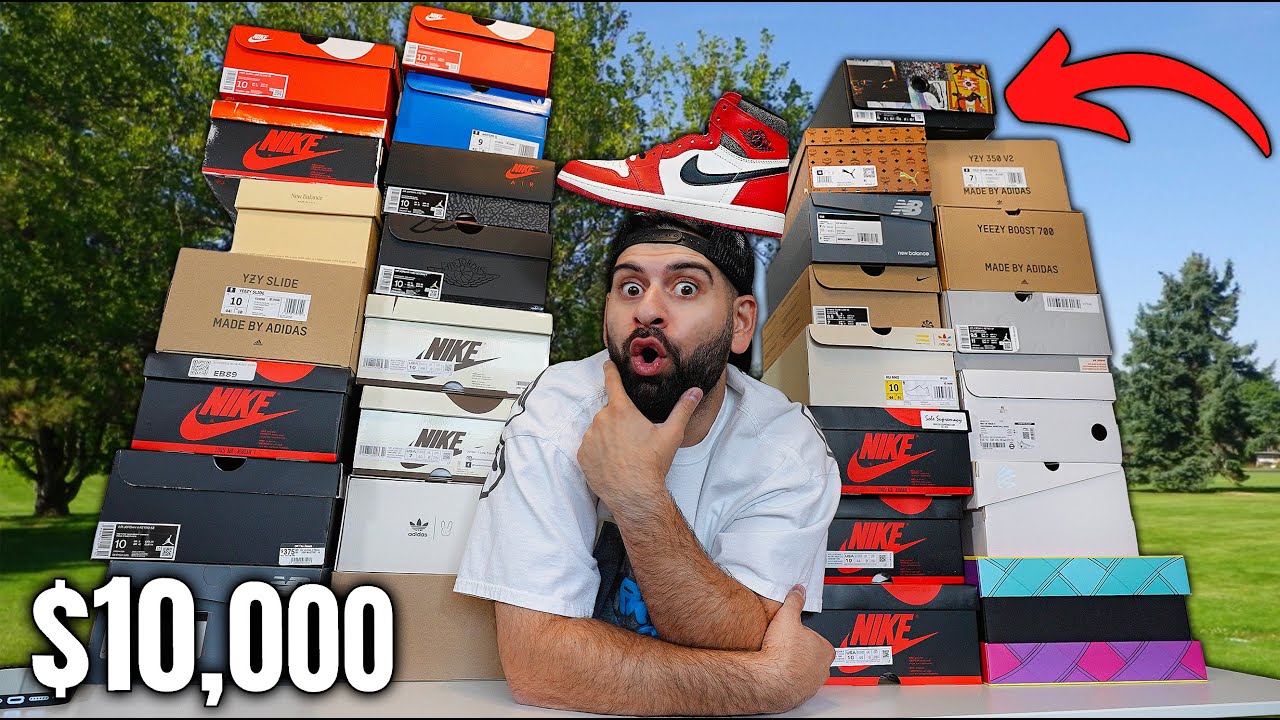 WTF 30 NEW SNEAKER PICK UPS!! *MY $10,000 SNEAKER HAUL*