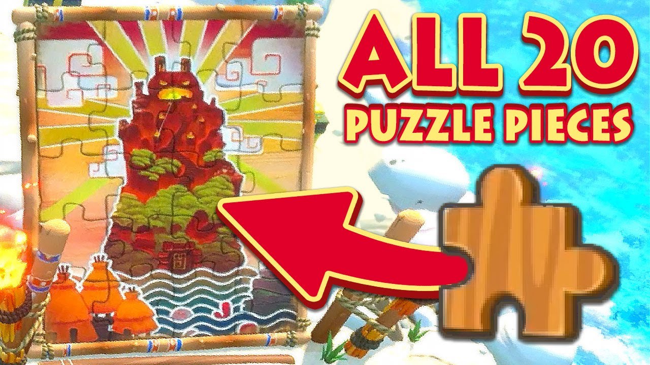 Mario + Rabbids Donkey Kong Adventure - All 20 Puzzle Pieces (100% Guide)