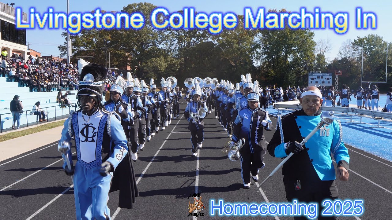 BandBruhZSS presents Livingstone Marching  In  Homecoming 2025. WATCH IN 4k!!