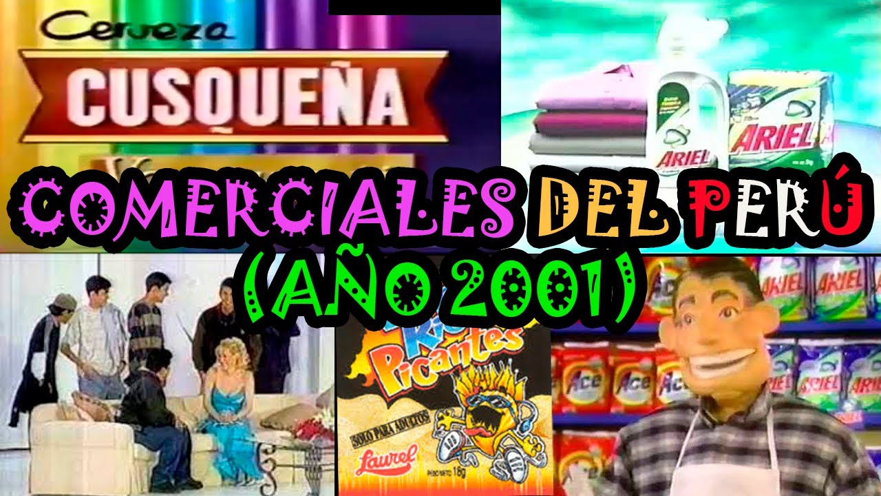 COMERCIALES de Frecuencia LATINA (JUNIO 2001) - Lima, Perú #comerciales #publicidad #retro #lima