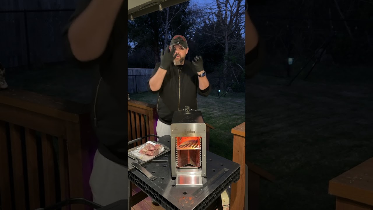 BIG HORN OUTDOORS Portable Infrared Steak Grill