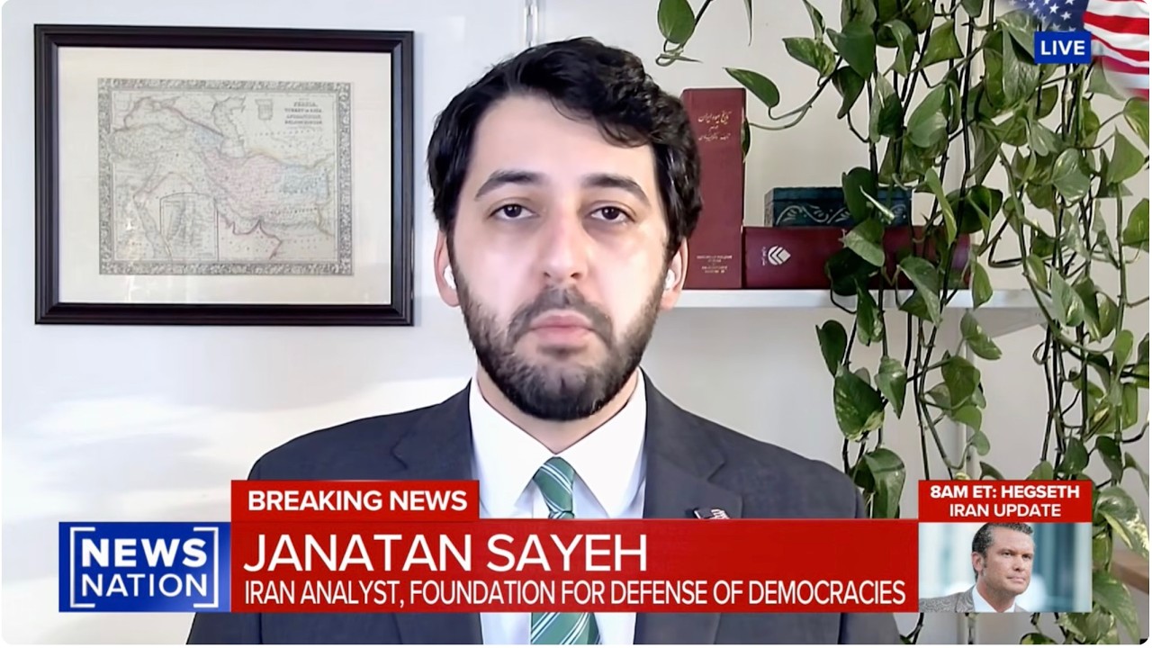 Janatan Sayeh on the Iranian responsibility to 'finish the job' – NewsNation