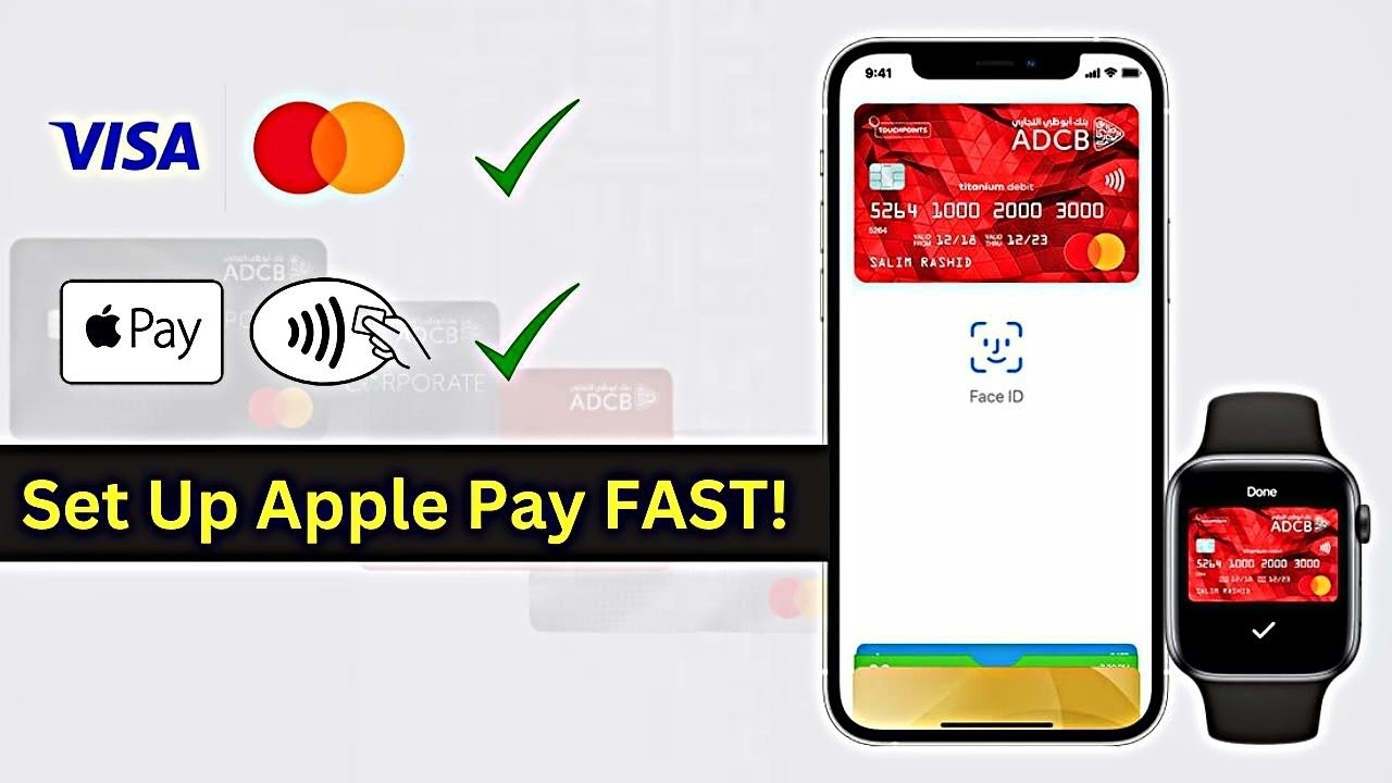 How to Add ADCB Card to Apple Wallet | Setup Apple Pay on iPhone | How to Add Card to Apple Wallet 