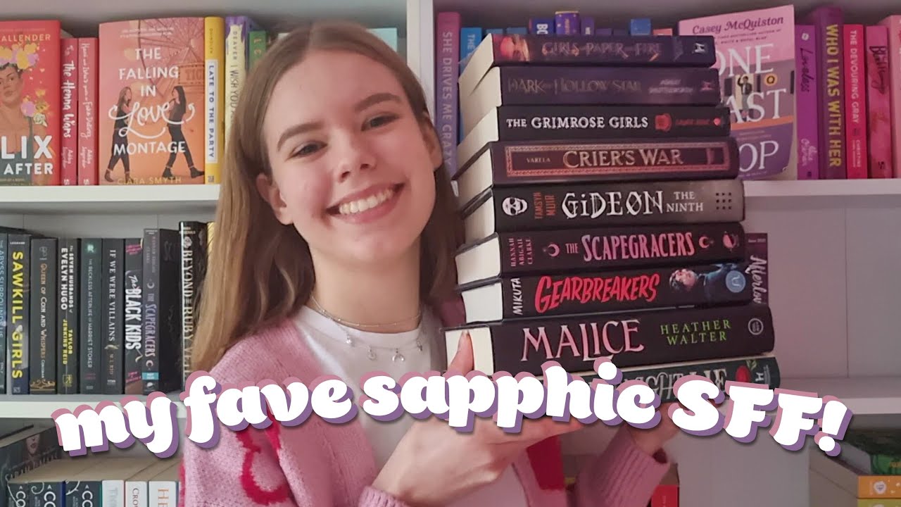 my favourite sapphic scifi & fantasy books!!