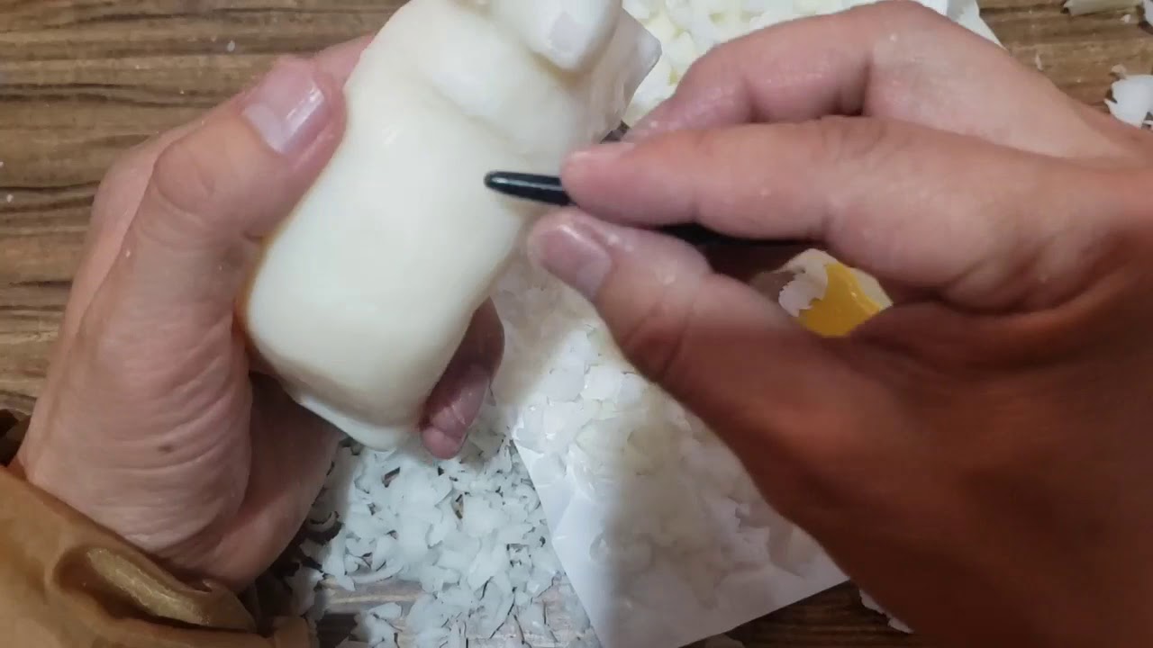 Oso polar con jabón 