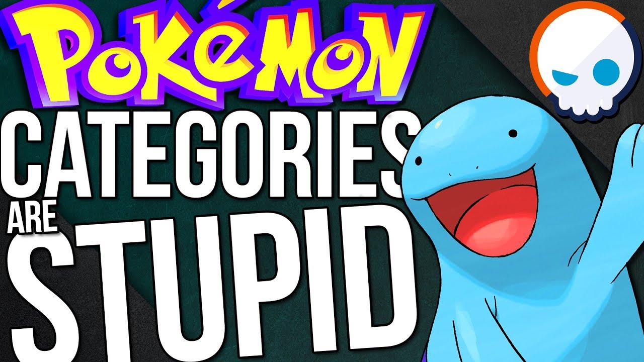 The Pokemon Category CHALLENGE! | Gnoggin - Stupid Pokemon Categories