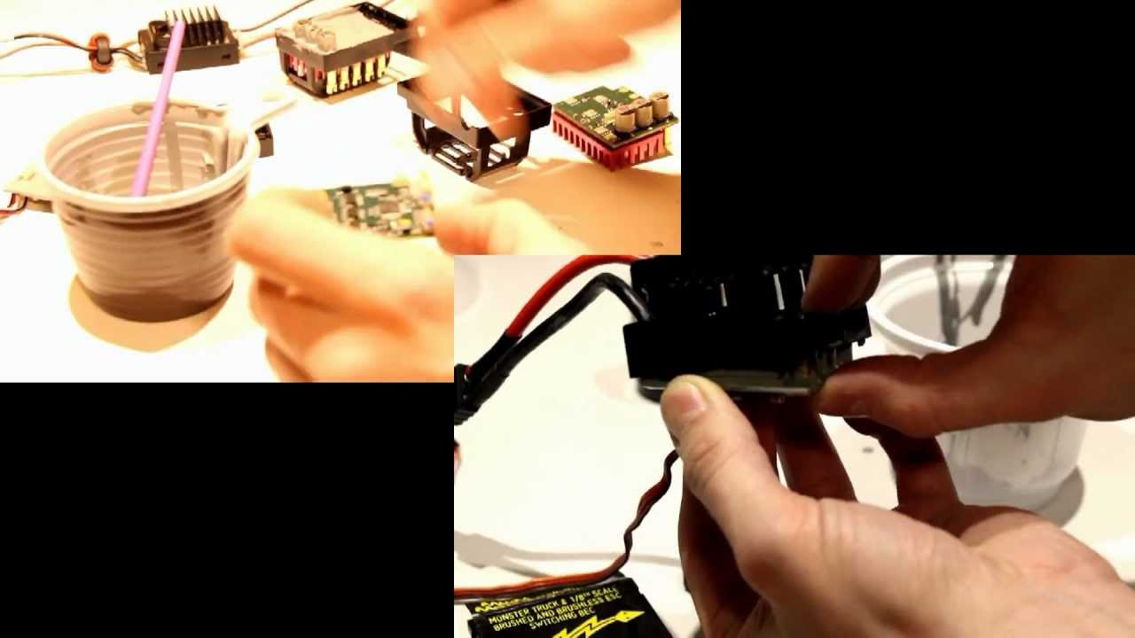 Герметизация (Sealing) CC Mamba Monster, BEC PRO и Tekin RX8