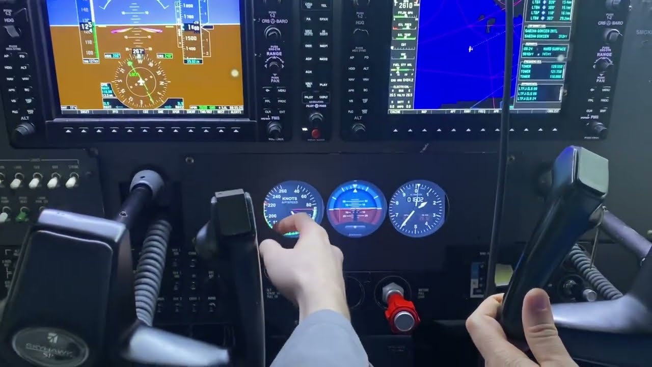 Cessna 172 Garmin 1000 kokpit