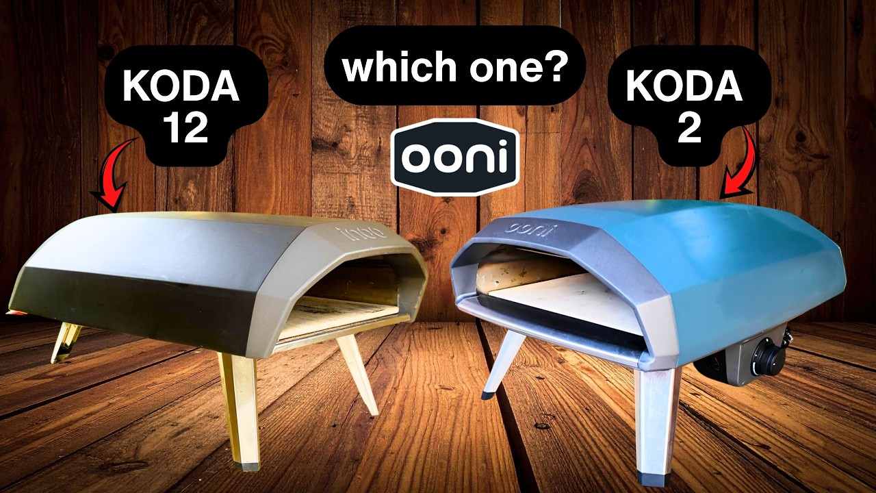 The Ooni Koda 2 compared to Ooni Koda 12!  Which Pizza Oven Should You Buy?