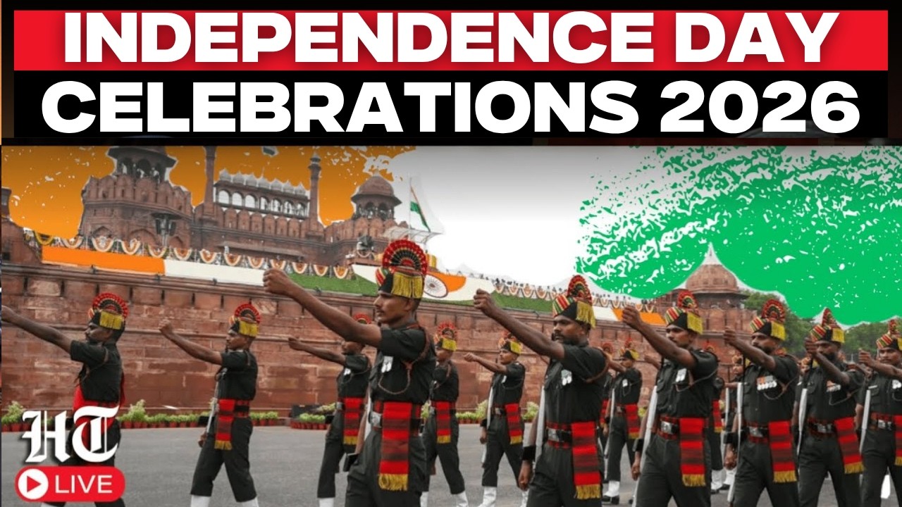 Independence Day 2026 Celebrations Live |8Oth Independence Day | Red Fort | August 15 | Armed Forces