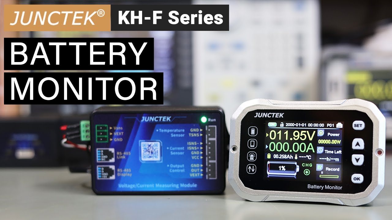 JUNCTEK KH-F Series Battery Monitor ⭐ KH110F - KH140F - KH160F
