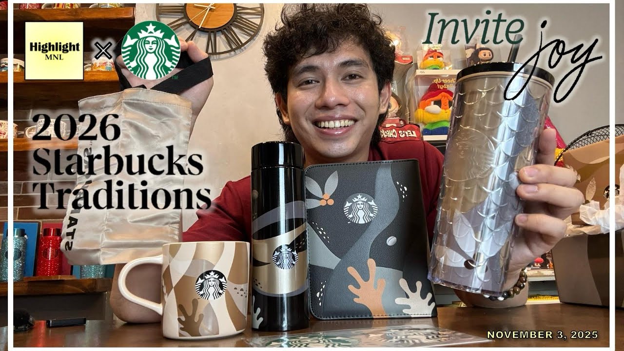 2026 Starbucks Tradition Collection (2026 Starbucks Planner Unboxing)