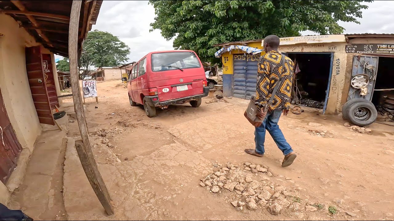 Volkswagen T4 vans are often used as Taxi in Africa