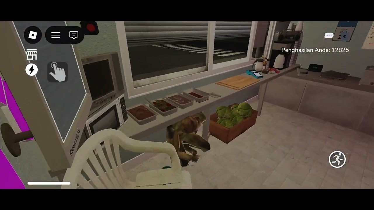 ROBLOX | Shawarma Kiosk:Anomalies Part2 - Ada Badut Serem banget, Lari!! #robloxmobile #roblox 