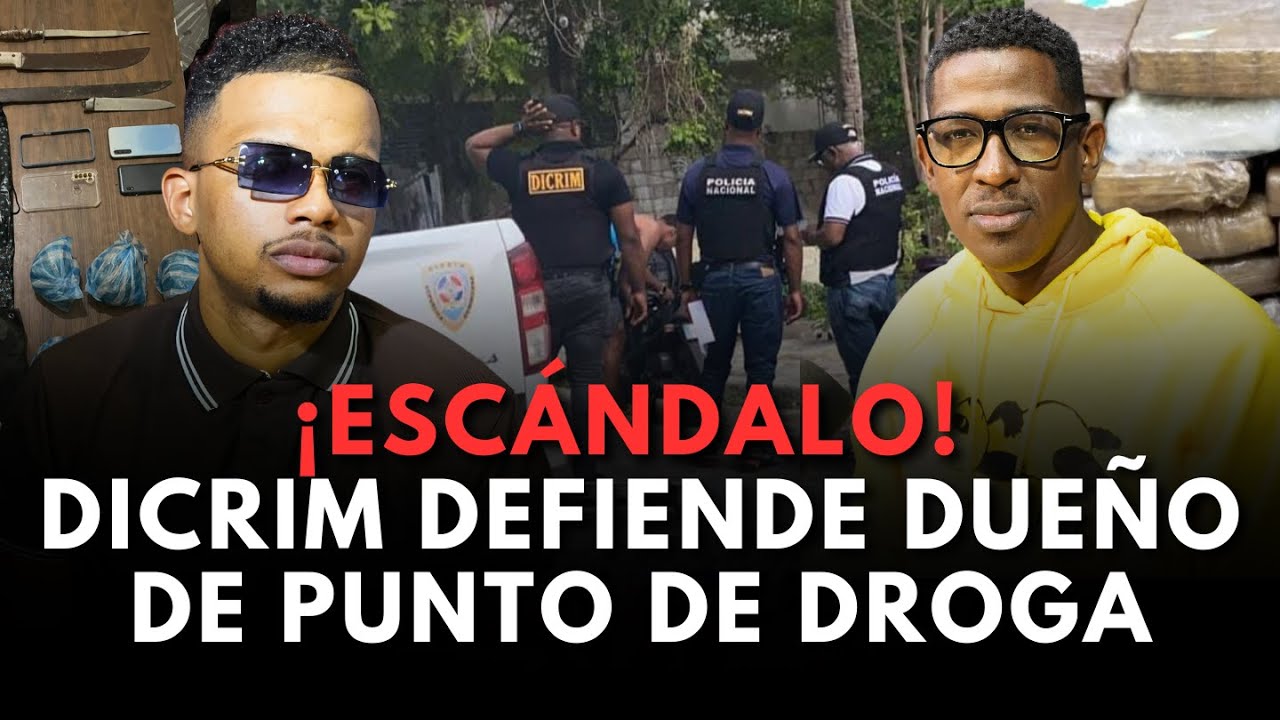 ¡INCREÍBLE! DICRIM IMPLICADO EN EL MANEJO DE PUNTOS DE DROGA: ATRACO Y ENCUBRIMIENTO