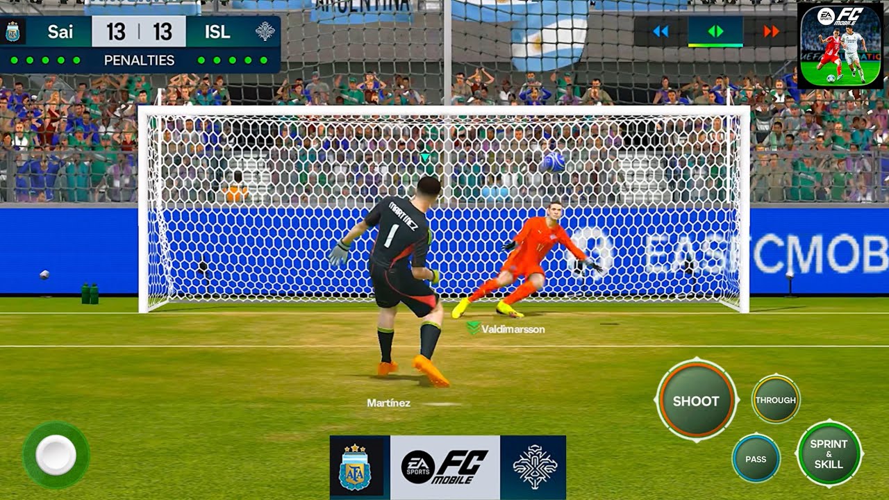 Fc Mobile Penalty Shootout #69 Argentina Vs Iceland #fcmobile26