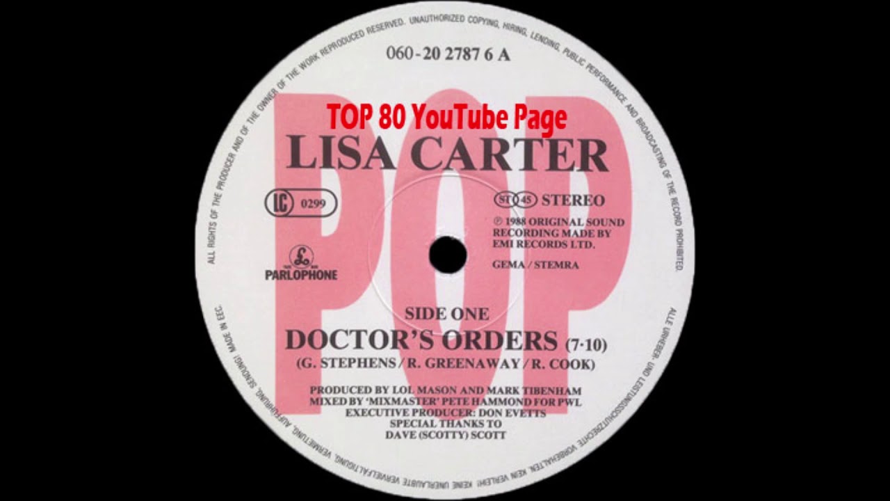 Lisa Carter - Doctor's Orders (A Pete Hammond Extended Version)