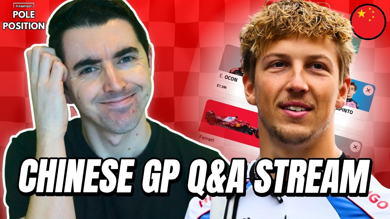 ⁉️ CHINESE GP F1 FANTASY Q&A STREAM | F1 Fantasy 2026 Tips, Picks, & Strategy ⁉️