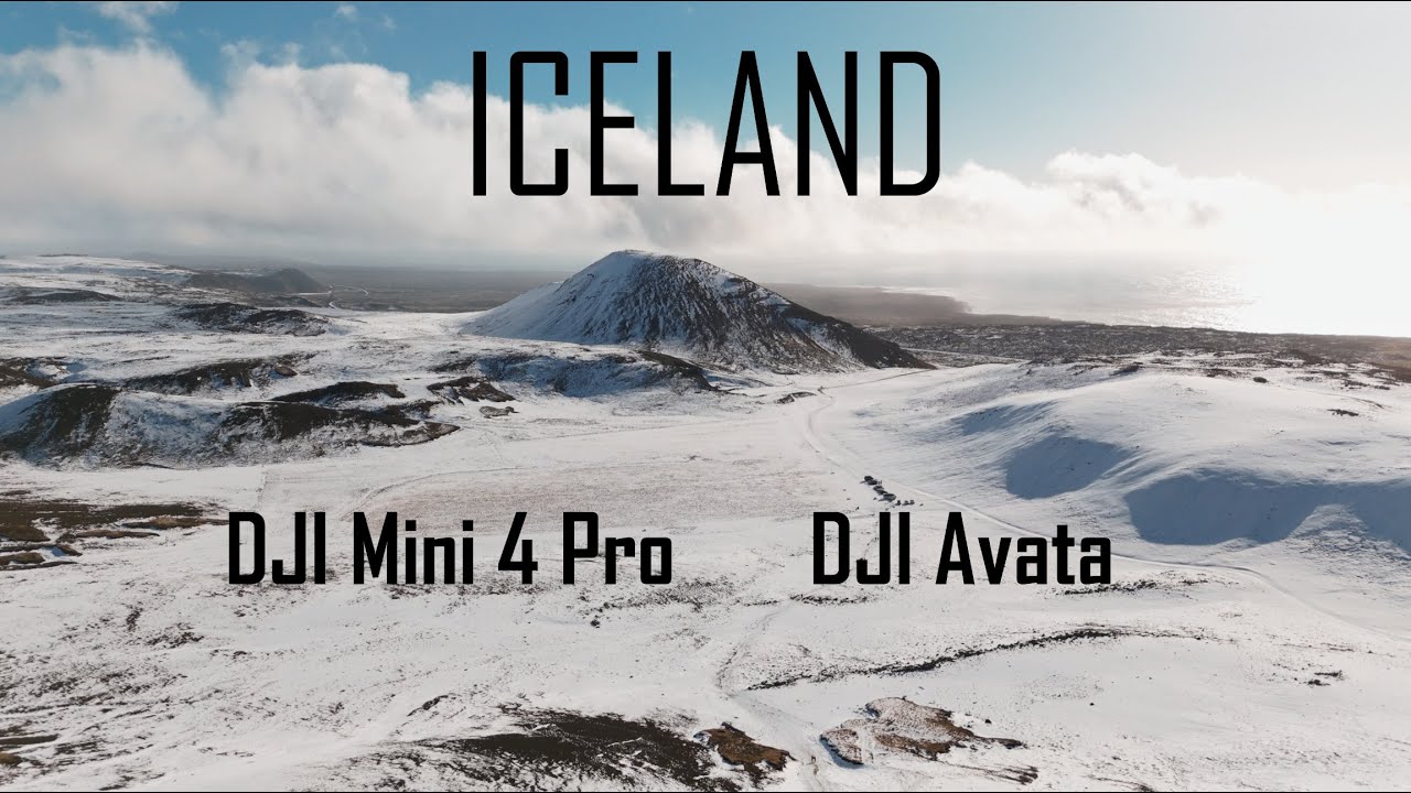 Iceland by Drone 4K | DJI Mini 4 Pro & DJI Avata