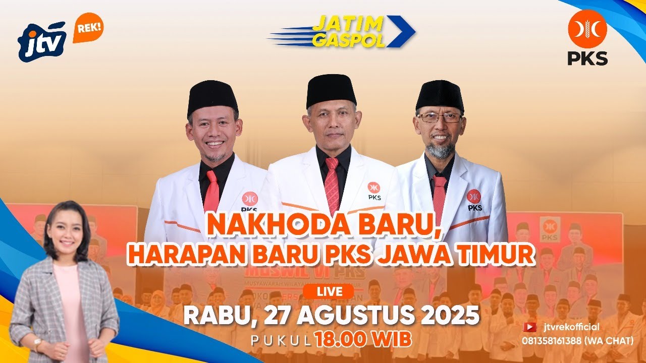 JATIM GASPOL "NAHKODA BARU, HARAPAN BARU PKS JAWA TIMUR"