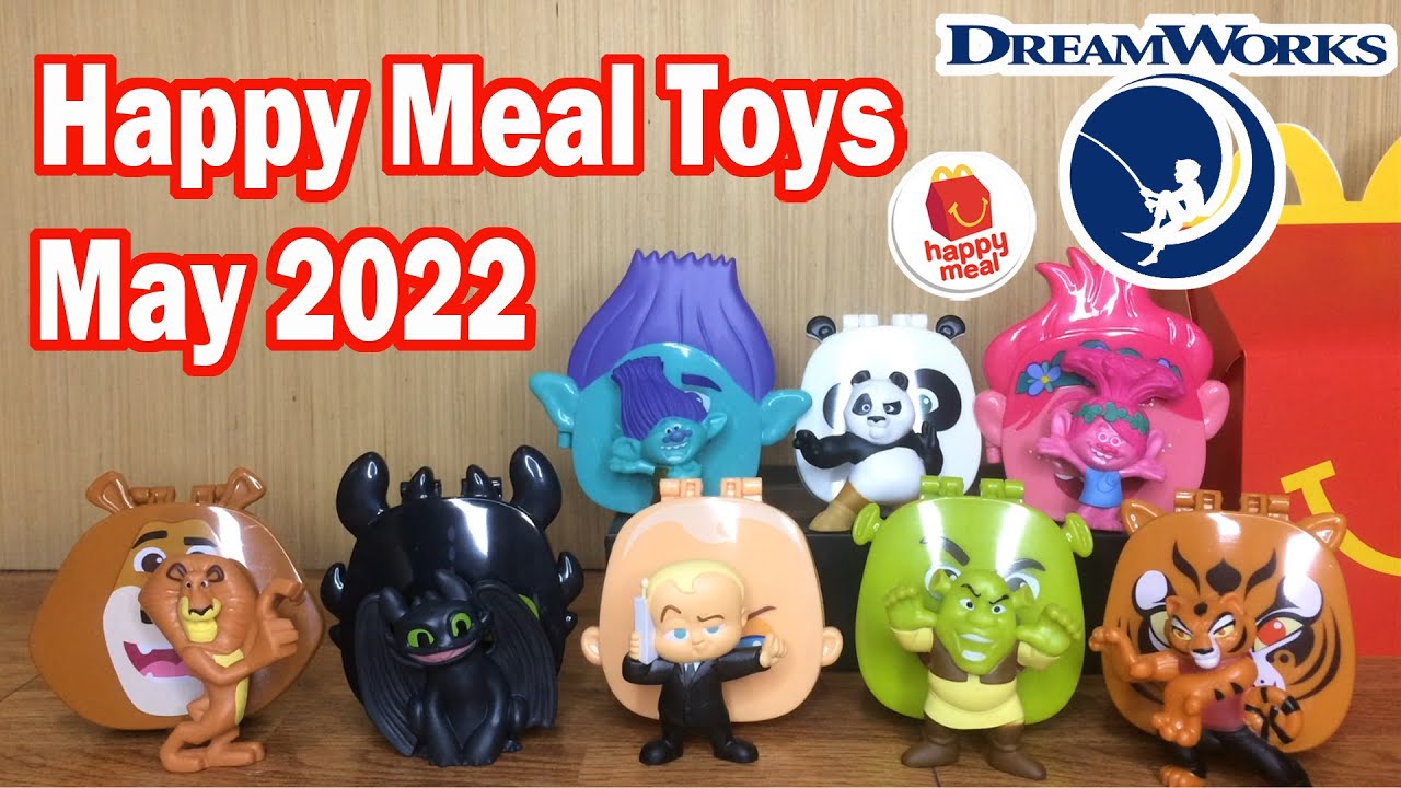 McDo May 2022 Happy Meal DreamWorks Unboxing