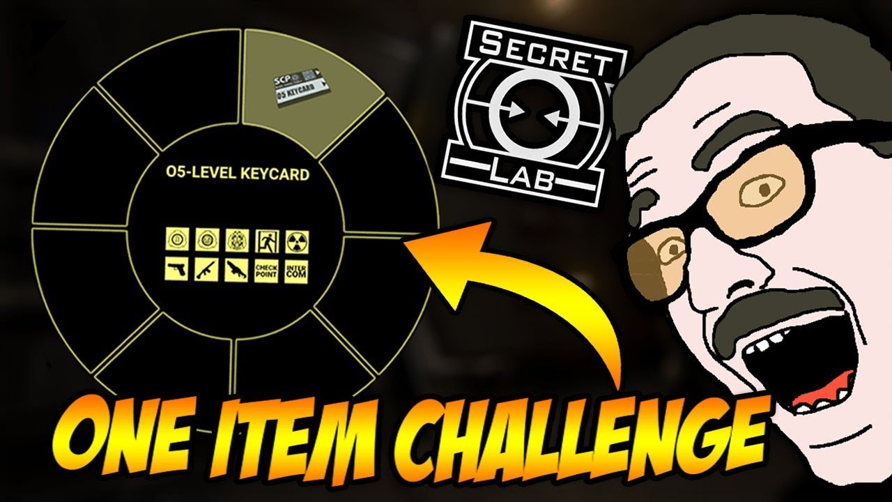 JEDEN PRZEDMIOT CHALLENGE W SCP: SECRET LABORATORY!