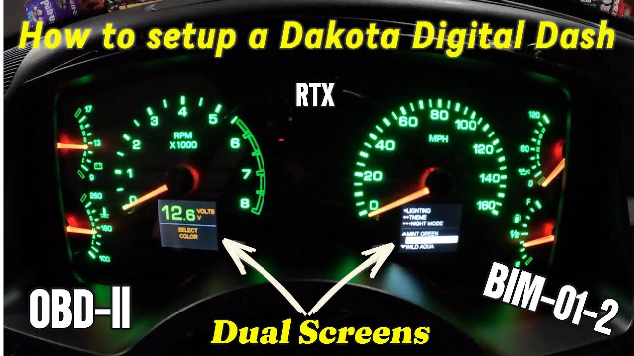 Как установить цифровую приборную панель Dakota RTX на Ford Mustang Foxbody 90-93 годов выпуска