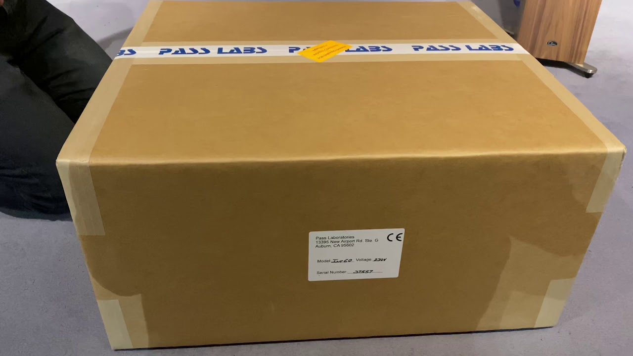 Unboxing Pass Labs Int60- Style Sound