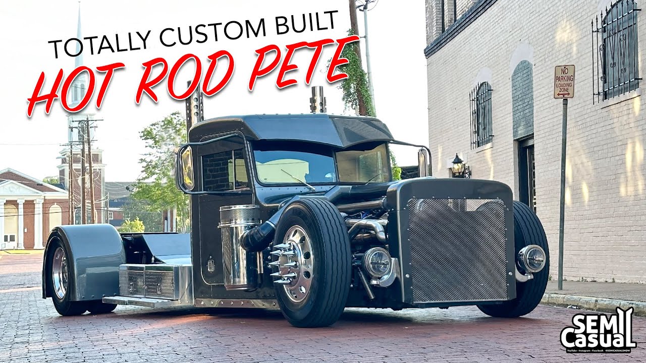 Wild Custom built Hot Rod Peterbilt