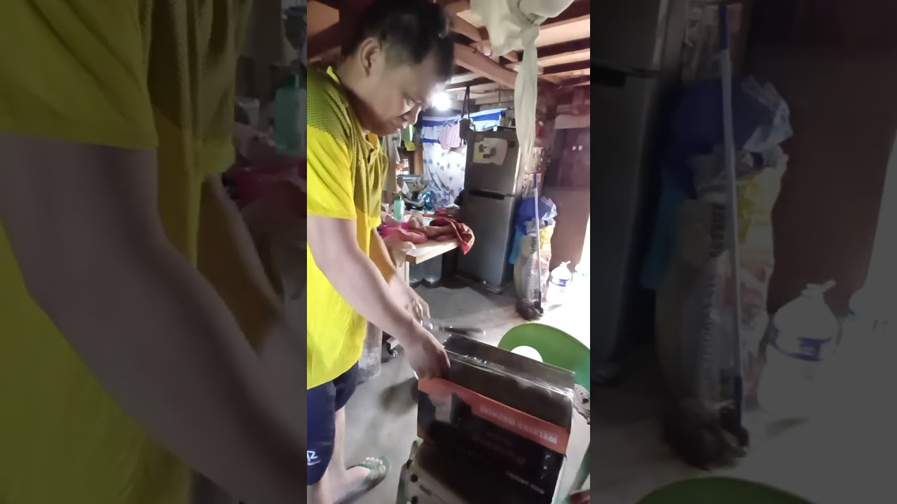 unboxing of  kusama  Japan welding inverter  machine  from  idol Ephraim shop😆