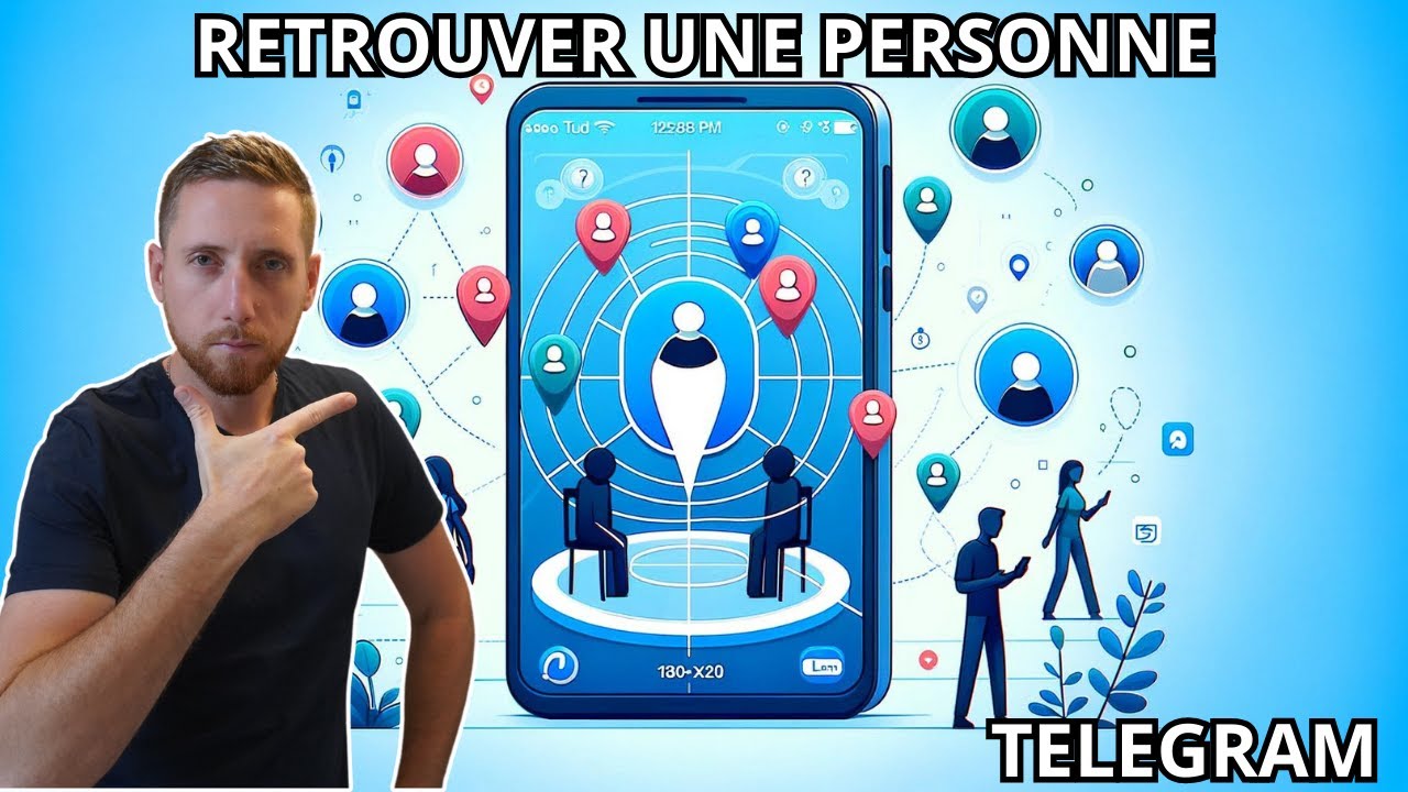 Comment retrouver des personnes sur Telegram ? (Emplacement Géographique)