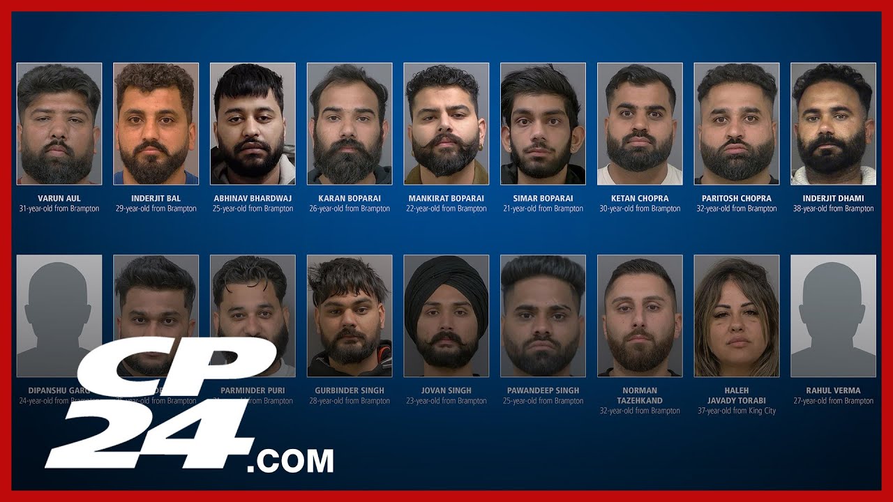 18 people arrested after extortion probe of 'violent' criminal organization