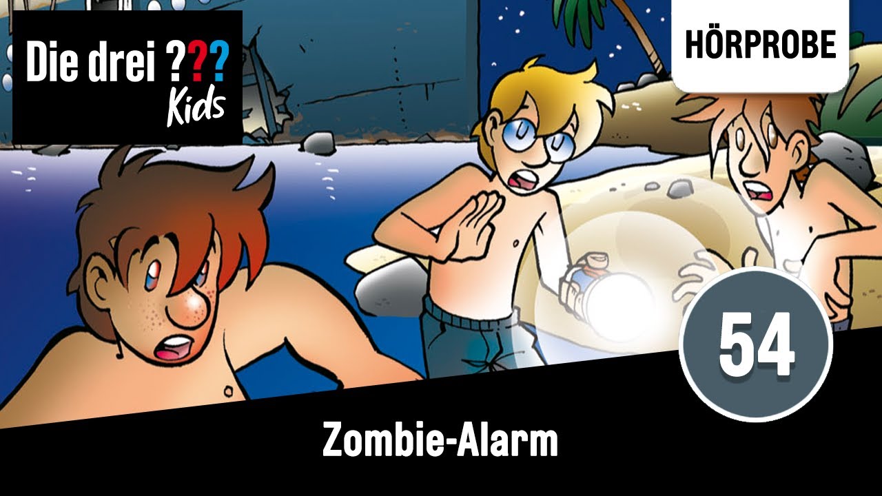 Die drei ??? Kids - Folge 54: Zombie-Alarm | Hörprobe zum Hörspiel
