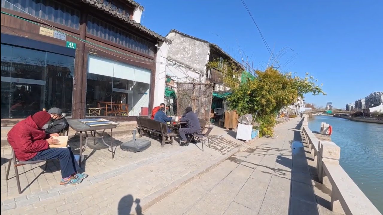 China ka ancient village dekhein aaj with good weather and antic gadgets