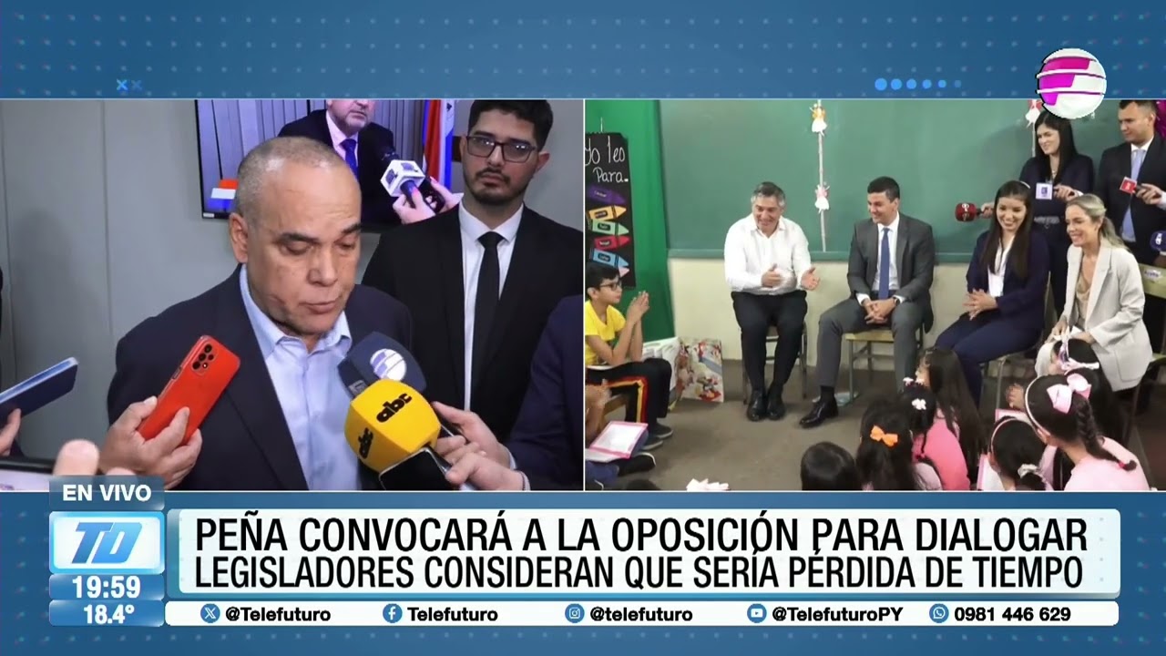 Santiago Peña convocará a la oposición para dialogar