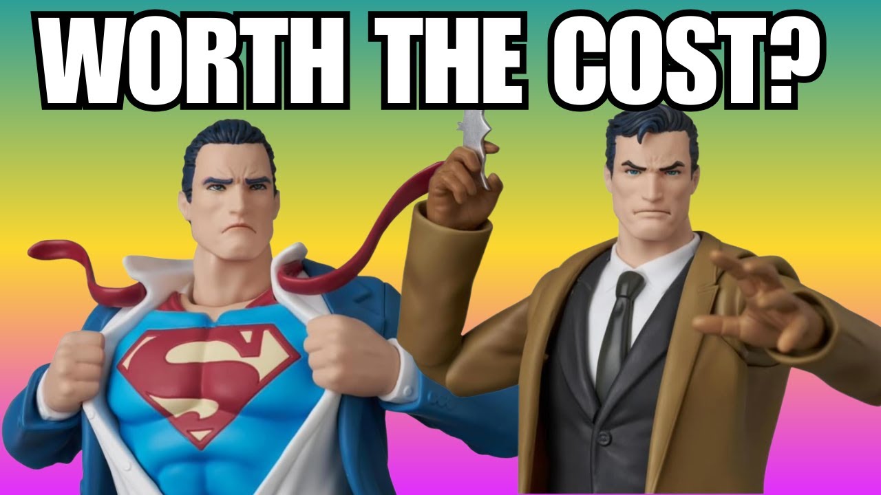 Стоит ли покупать фигурки MAFEX Batman Hush Брюса Уэйна и Кларка Кента?