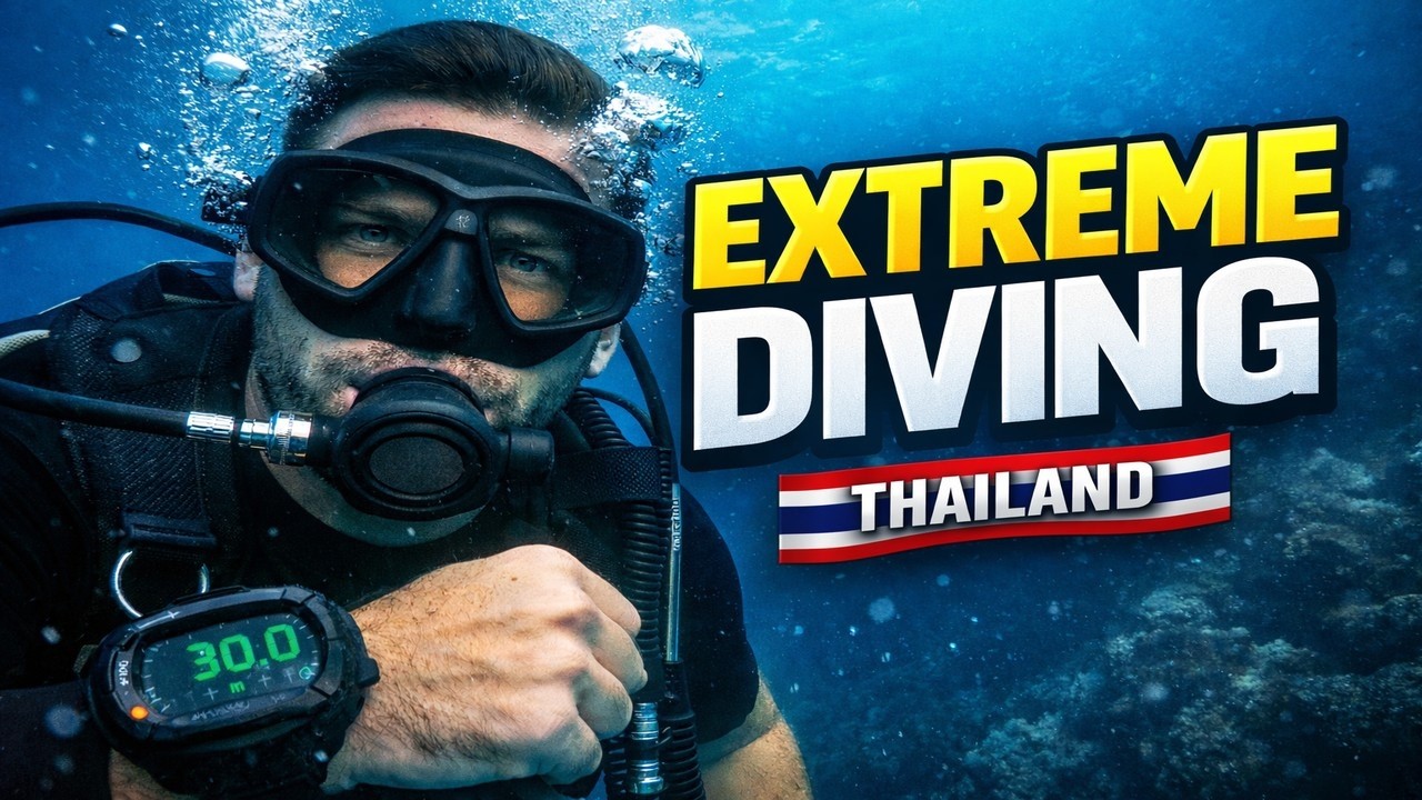 Advanced Open Water in Thailand | What It’s REALLY Like Diving to 30m